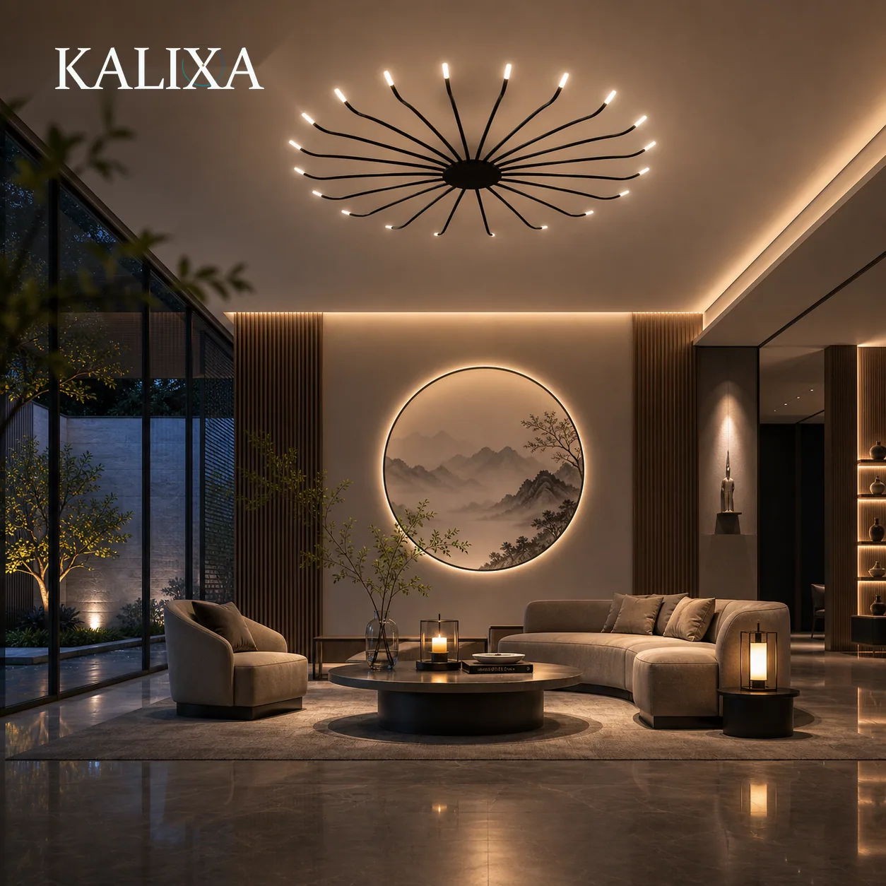 KNX & Zigbee Project Lighting Control